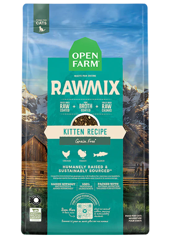 Open Farm Kitten Grain-Free Rawmix Recipe (8 LB)