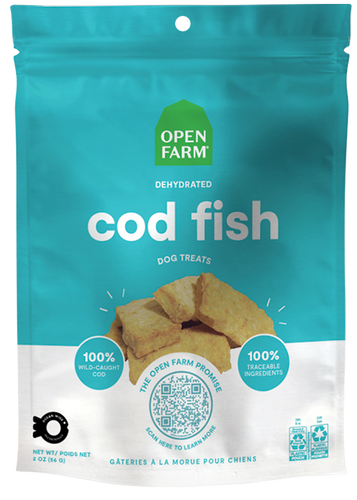 Open Farm Dehydrated Cod Fish Treats