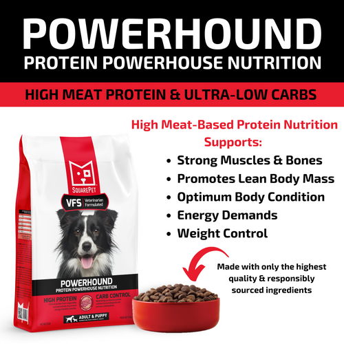 SquarePet® VFS® POWERHOUND™ Red Meat for Dogs