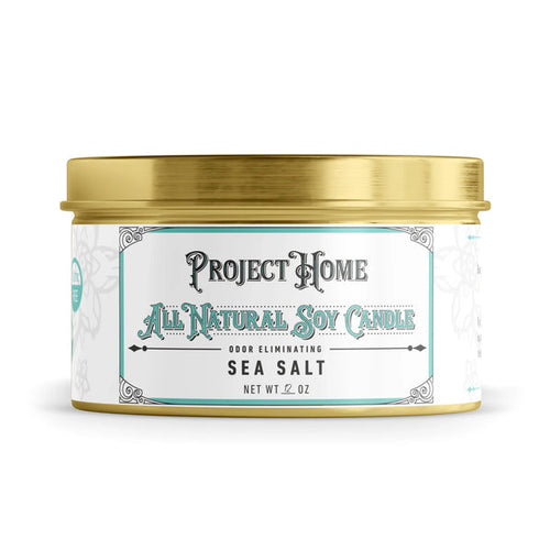 Project Sudz Pet Odor Fighting Soy Candle Sea Salt