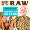 Primal Pet Foods Kibble in the Raw Fish & Pork Recipe for Dogs