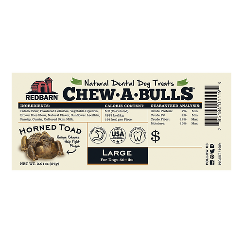 Redbarn Chew-A-Bulls® Horned Toad