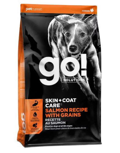 Petcurean GO! Skin + Coat Care Salmon Recipe with Grains