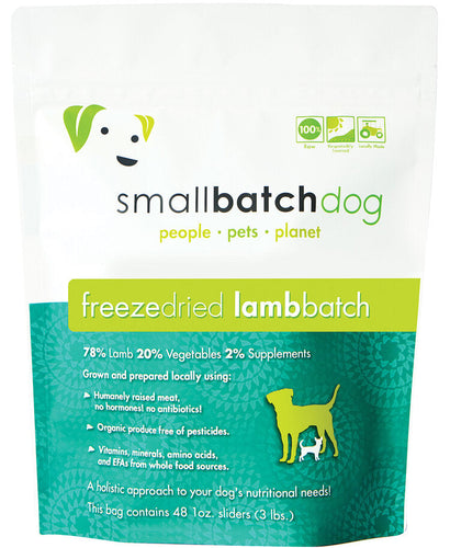 Smallbatch Lambbatch Freeze Dried Dog Food