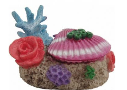 Poppy Pet Aerating Reef Clam Pink