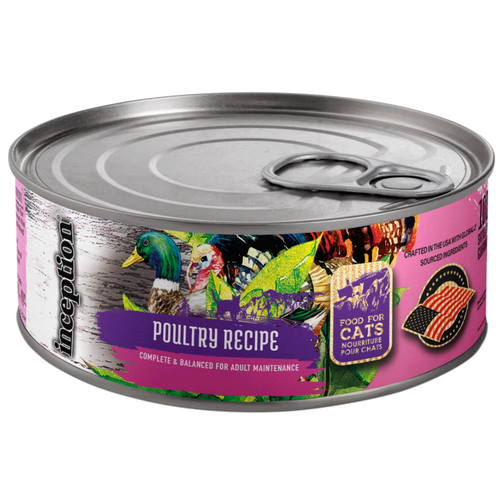 Inception Poultry Recipe Wet Cat Food (5.5-oz, single)