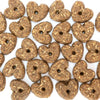 CocoTherapy Pure Hearts Coconut Cookies Banana Brulée - Organic Treat for Dogs