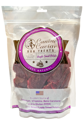 Canine Caviar Dried Purple Sweet Potato Dog Treats