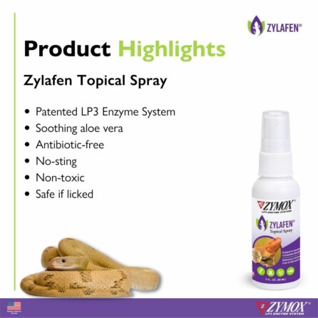 Zymox Zylafen Topical Solution Spray (2-oz)