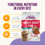 Health Extension Super Bites Freeze-Dried Raw Beef Recipe Meal Mixer for Dogs