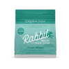 Green Juju Rabbit Recipe with Duck Liver Frozen Patties & Sliders Raw Diet for Dogs (3 LB)