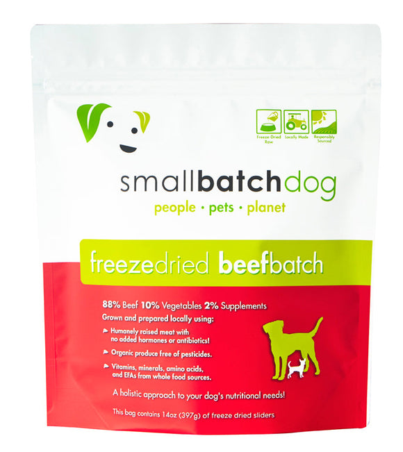 Smallbatch Beefbatch Freeze Dried Dog Food