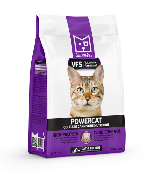 SquarePet® VFS® POWERCAT™ Turkey & Chicken for Cats