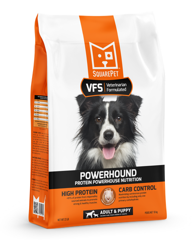 SquarePet® VFS® POWERHOUND™ Turkey & Chicken for Dogs