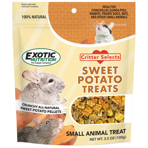 Exotic Nutrition Critter Selects Sweet Potato Treat (3.5 oz)