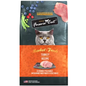 Fussie Cat Market Fresh Turkey Formula Dry Cat Food (3.5 lb)