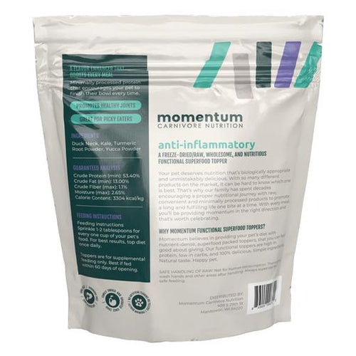 Momentum Carnivore Nutrition Anti-Inflammatory Topper Freeze Dried Raw