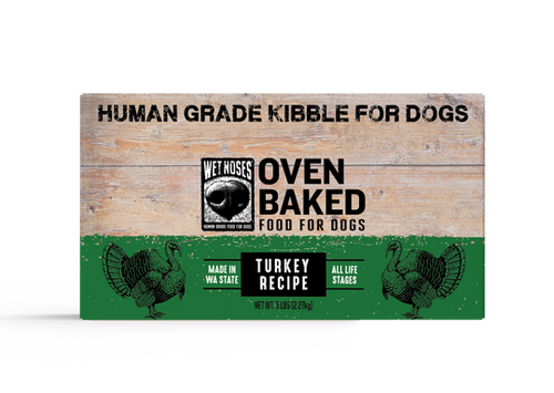 Wet Noses Oven Baked Food Kibble for Dogs - Turkey