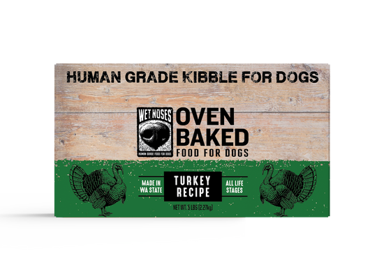 Wet Noses Oven Baked Food Kibble for Dogs - Turkey