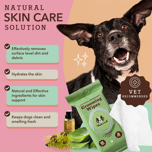 Natural Dog Company Grooming Wipes