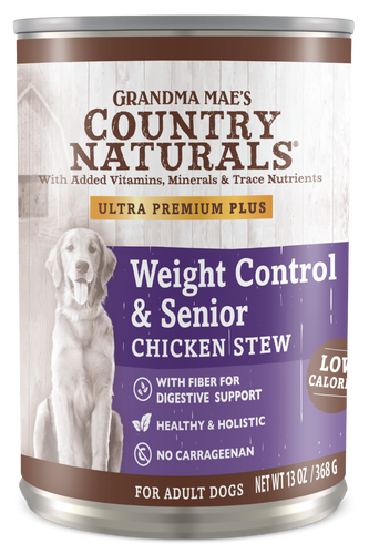 Grandma Mae's Country Naturals Weight Control & Senior Chicken Stew