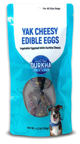 Durkha Yak Cheesy Edible Eggs Dog Treats