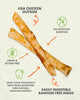 Canine Naturals Hide Free Chicken Chews Puppy Sticks