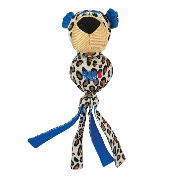 Kong Wubba Zoo Cheetah Dog Toy