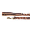 MyFamily Brown Ascot Leash in Leather