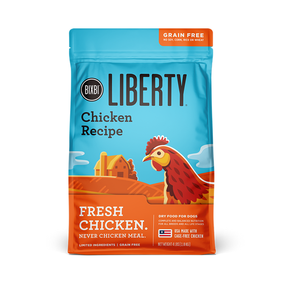 BIXBI PET LIBERTY® DRY DOG FOOD - CHICKEN RECIPE