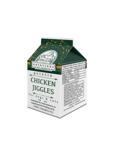 Solutions Pet Products Chicken Jiggles Supplement