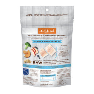 Instinct Grain Free Freeze Dried Raw Boost Mixers Wild-Caught Alaskan Pollock Recipe Cat Food