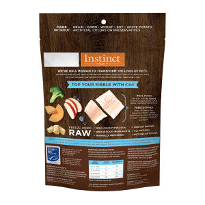 Instinct Grain Free Freeze Dried Raw Boost Mixers Wild-Caught Alaskan Pollock Recipe Dog Food