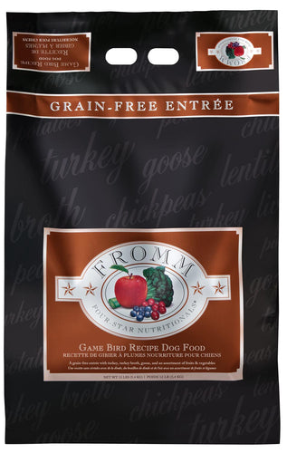 Fromm Four-Star Game Bird Recipe Dog Food (4 lbs)