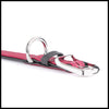 MyFamily Fuchsia Firenze Collar in Genuine Leather Dog Collar