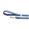 MyFamily Light Blue Firenze Leash in Genuine Leather Dog Leash