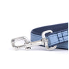 MyFamily Light Blue Firenze Leash in Genuine Leather Dog Leash