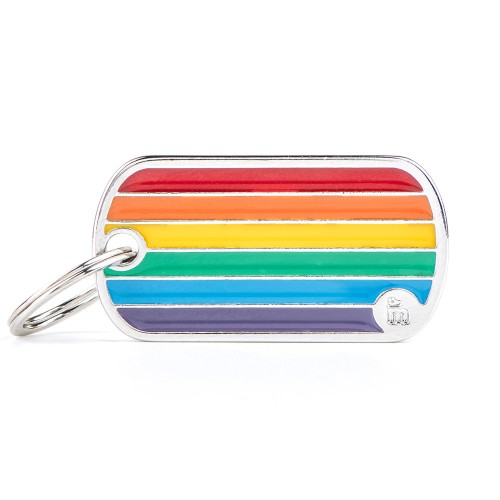 MyFamily Rainbow Flag ID Tag