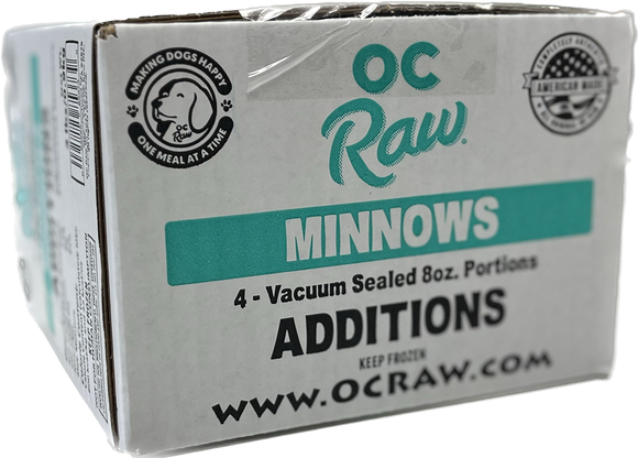 OC Raw Dog Minnows Additions (2 LB)