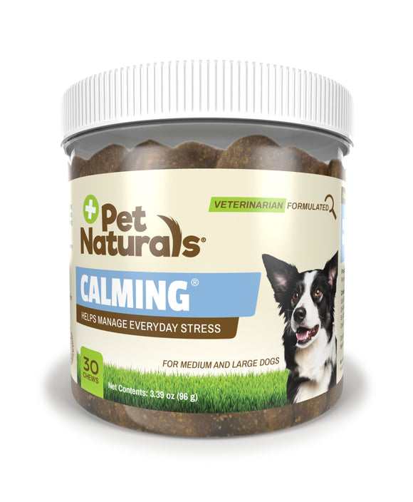 Pet Naturals Calming For Medium & Large Dogs (30 Count)