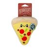 Territory Pizza With Squeaker Plush Dog Toy