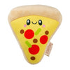 Territory Pizza With Squeaker Plush Dog Toy