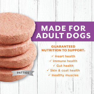 Nature's Variety Instinct Raw Longevity Adult Frozen Rabbit Patties Dog Food