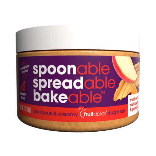 Fruitables Spreads™ Apple & Pumpkin Creamy Dog Treat