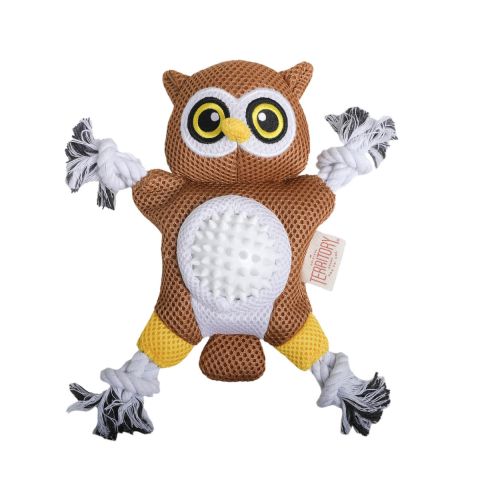 Territory Owl 2-in-1 Dog Toy