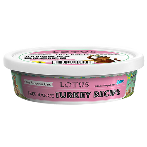 Lotus Raw Cat Food Turkey Recipe