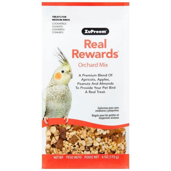 REAL REWARDS ORCHARD MIX MEDIUM BIRD TREATS