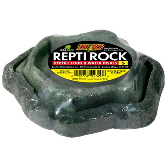 REPTI ROCK FOOD AND WATER DISH COMBO (MD)