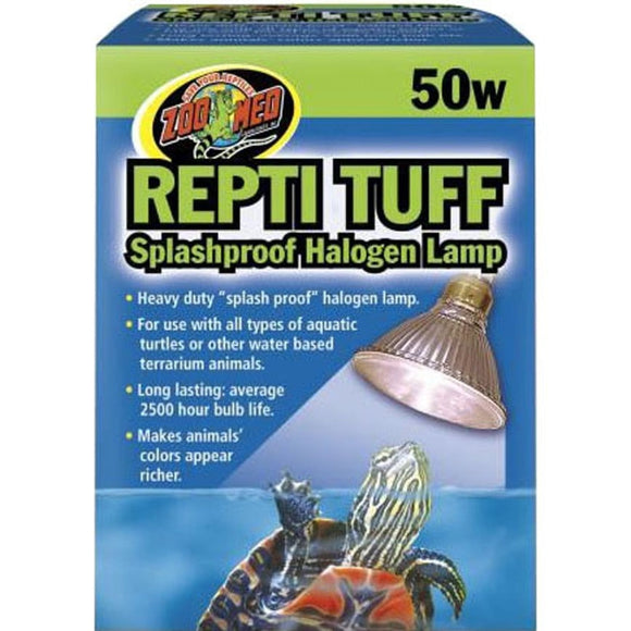 REPTI TUFF SPLASHPROOF HALOGEN LAMP (50 WATT)