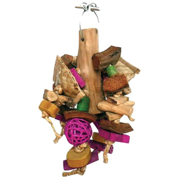 JAVA WOOD CHUNKY MONSTER BIRD TOY